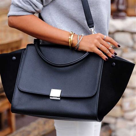 celine trapeze handbag replica|celine pouch with strap.